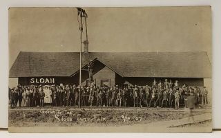 Vintage Rppc Postcard Going To The Sioux City Fair 1907