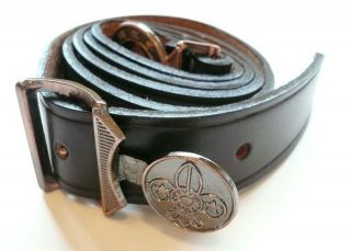 SCOUTS OF CHINA (TAIWAN) - SCOUT LEADER / COMMISSIONER BUCKLE & BELT (40 INCHES) 3