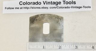 Vintage Stanley Sw No.  51 Spoke Shave Replacement Part: " Cutter " /