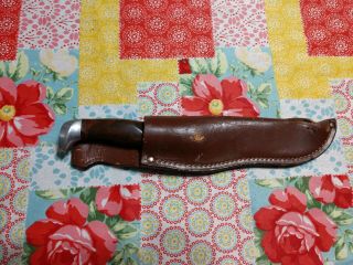 H Cutco 1769 Hunting Fishing Knife Usa Serrated Blade With Sheath