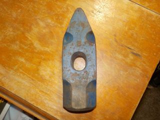 Vintage Warwood 8 Lb.  Straight Peen Hammer Head Blacksmith Tool