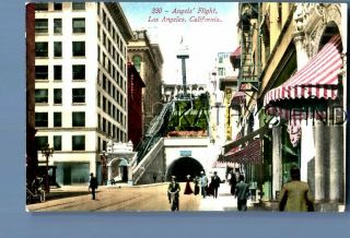 California Postcard V,  1794 Angels Flight In Los Angeles