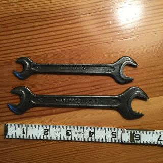 Vintage Mercedes - Benz / Dowidat Open End Wrenches.  Din 895 :