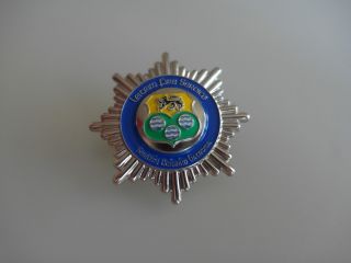 Irish Leitrim Fire Service Cap Badge Ireland Fire Brigade