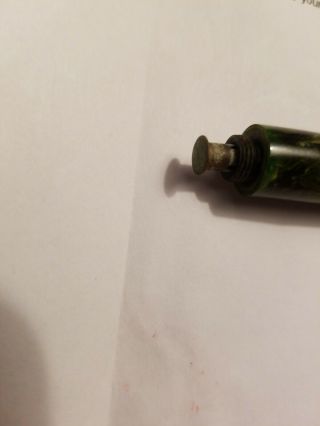 Vintage Parker Duofold Lucky Curve 14k Nib Jade Green Fountain Pen Rare 1920 ' s 8