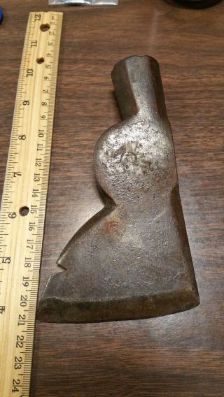 VINTAGE VAUGHAN HATCHET / AXE HAMMER HEAD Made in the USA 2
