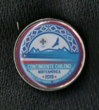 2019 World Scout Jamboree Chile Contingent Enameled Pin