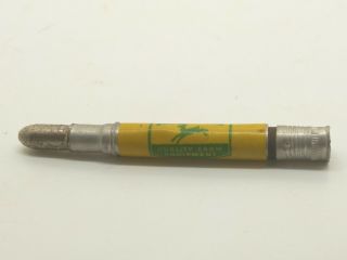 Vintage John Deere Bullet Pencil Advertising MARION WILLING BROWN CITY MICHIGAN 2