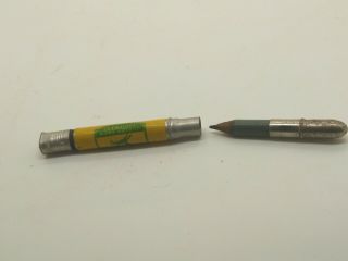 Vintage John Deere Bullet Pencil Advertising MARION WILLING BROWN CITY MICHIGAN 4