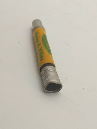 Vintage John Deere Bullet Pencil Advertising MARION WILLING BROWN CITY MICHIGAN 5