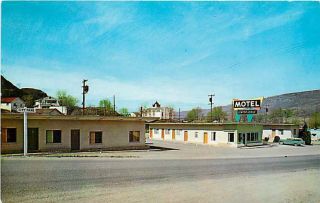 Wa,  Grand Coulee,  Washington,  Center Lodge Motel,  Columbia Studio No C16212
