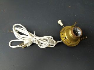 Antique Electrified Lamp Converter 7/8 " Fitter