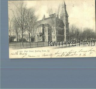 Kentucky Postcard A,  8884 High School In Bowling Green
