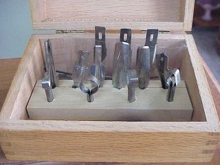 Vintage X - Acto Knife Carving Routing Box 15 Blade Set