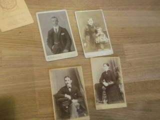11 Vintage Cdv Photos By Plymouth,  Devonport And Stonehouse Photographers