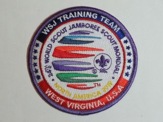 2019 World Jamboree Ist Staff Patch Training Team