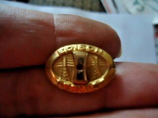 Vintage 1951 Commonwealth Edison 10k Gold Service Pin W/ruby?