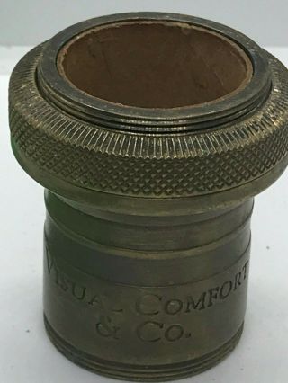 Antique Dark Brass Lamp Socket Base Visual Comfort & Co.