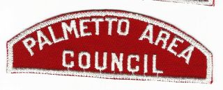 Boy Scout Palmetto Area / Council Rws  Sc
