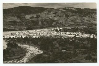 Greece Dodecanese Rhodes Rodi View Of Malona Village Old Photo Postcard 1