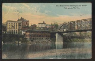 Postcard Fairmont West Virginia/wv Early 1900 