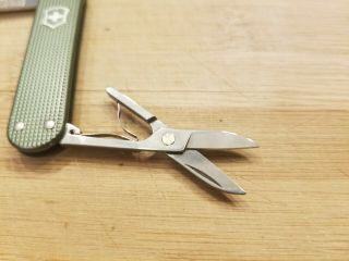 Victorinox Limited Edition 2017 Green Alox Classic SD Swiss Army Knife 8