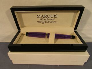 Marquis By Waterford Writing Instruments Purple Pen