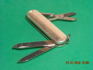 Victorinox Sterling Silver Classic SD Swiss Army Knife N.  T. 2