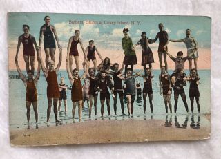 Vintage Postcard Coney Island Ny