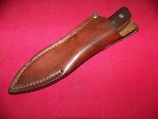 Vintage Schrade Usa 1560t Small Drop Point Hunting Knife