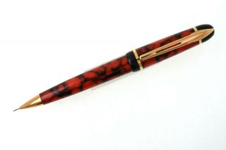 Waterman Phileas France Mechanical Pencil Red Marbled