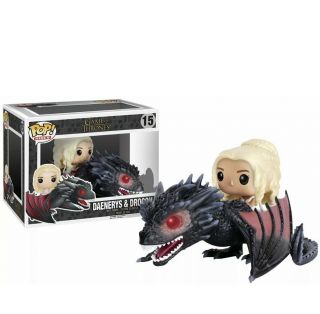Funko Pop Rides Game Of Thrones Dragon And Daenerys Action Figure