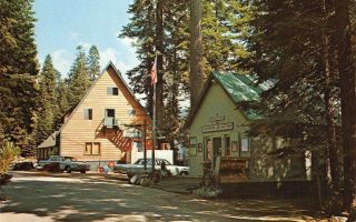 Huntington Lake Gift Shop & Post Office,  California Ca 1970s Vintage Postcard
