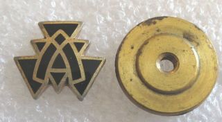 Vintage Lambda Chi Alpha ΛΧΑ Fraternity Pledge Pin - Lapel Screw Back