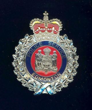 Obsolete - Edmonton (alberta) Police Service - Cap Badge
