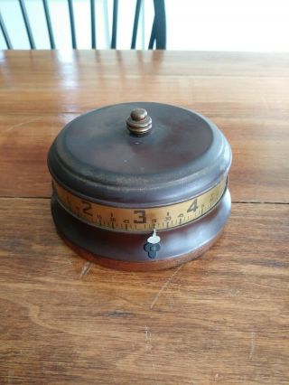 Vintage Tape Measure Clock Made In Usa