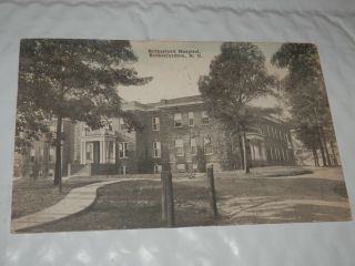 Rutherfordton Nc - 1922 Postcard - Hospital - Rutherford County