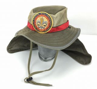 Bsa Lds Latter Day Saints Boy Scout Boonie Hat Expedition Series Sz Xl 100 Years