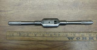 Vintage Gtd No.  5 Tap Wrench Handle,  11 - 1/8 ",  For 1/8 " - 5/16 " Shank Taps,