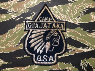 Patch,  Boy Scouts America,  Camp Guajataka,  Bsa,  Review Description