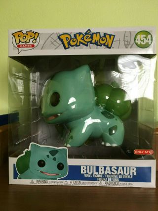 Funko Pop Bulbasaur 10 " - Target Exclusive -