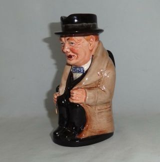 Royal Doulton Winston Churchill character jug 3