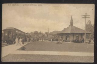 Postcard Harbor Springs Mi Early 1900 