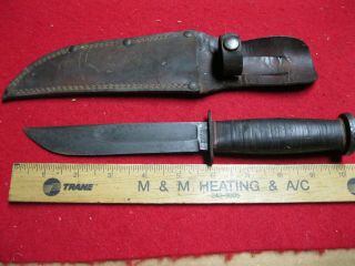 Early Western Cutlery Boulder Colo Hunting/fighting Knife