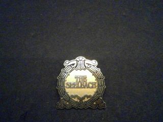 The Seelbach Hotel Louisville Kentucky Goldtone Lapel Pin Rare Collectible