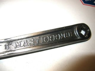 ANTIQUE HELLER BROTHERS CO.  ' MASTERENCH ' SPRING LOADED WRENCH GOOD COND 3