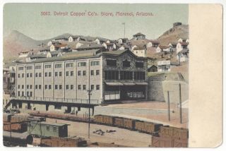 1908 Morenci,  Arizona - Early Copper Mining Town - Vintage Postcard