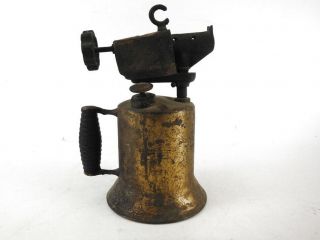 Industrial Vintage Brass Blow Torch Lamp