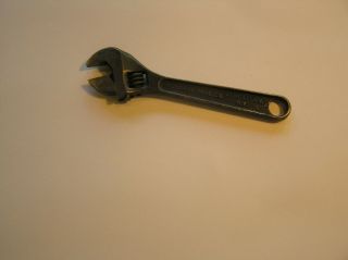 Vintage Crescent Tool Co.  4 Inch Adjustable Wrench Jamestown N.  Y.  Usa