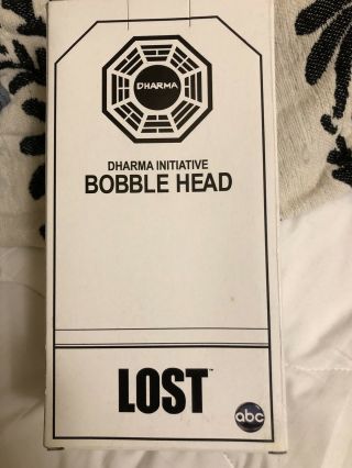 LOST Dharma Initiative Polar Bear Bobble Head Comic Con Exclusive RARE 6